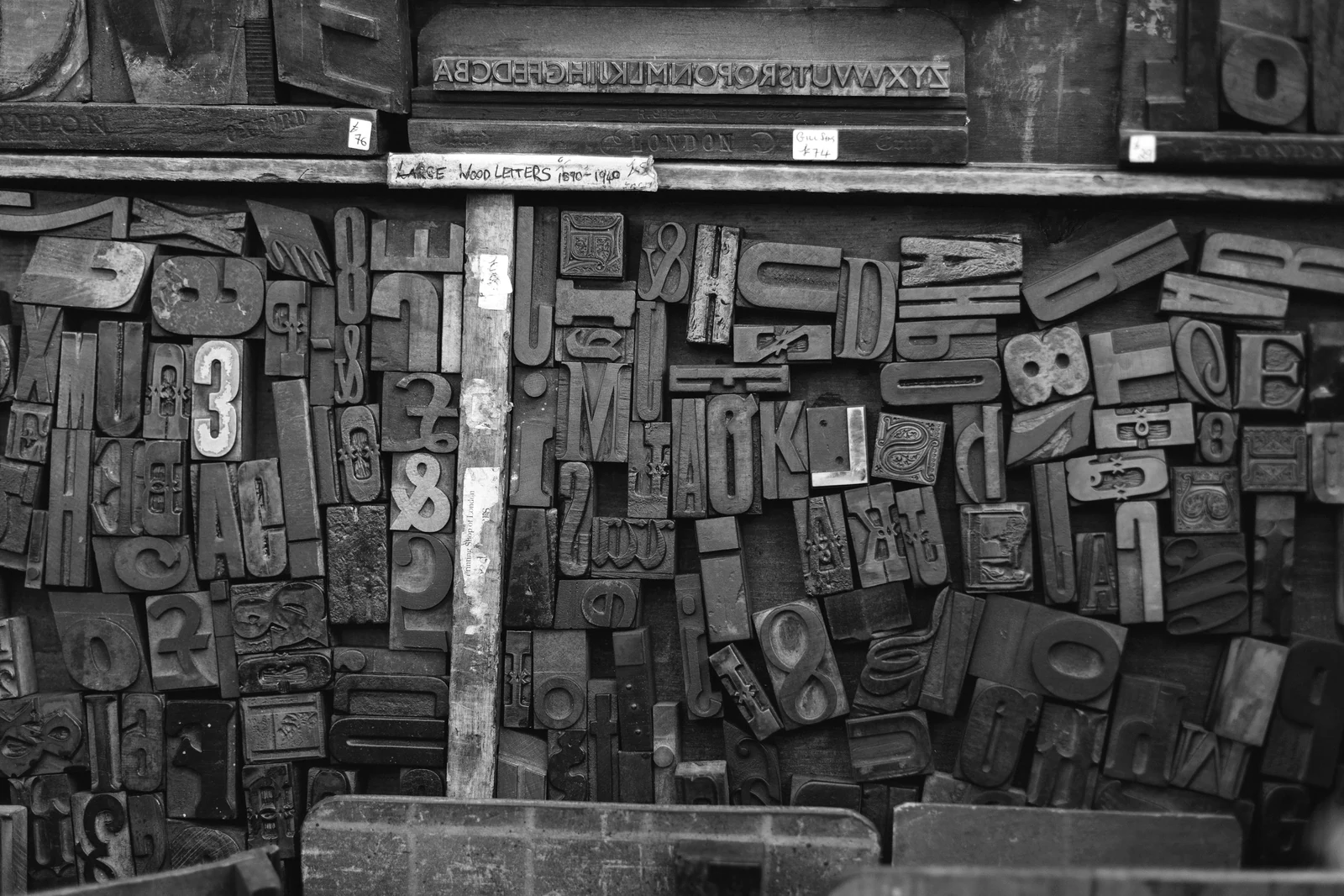 assorted wood stamps. Photograph accompanying Velaharra’s commissions guide.